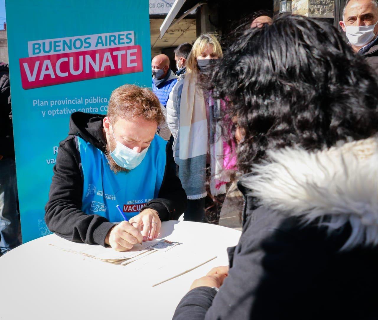 Otermín: “Es fundamental que todos los bonaerenses se inscriban para la vacunación”