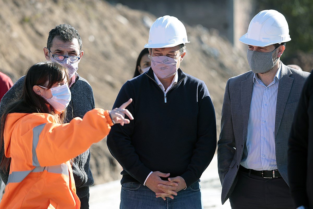 Cascallares: «La obra de la avenida República Argentina tiene un avance del 65% y sigue a todo ritmo»