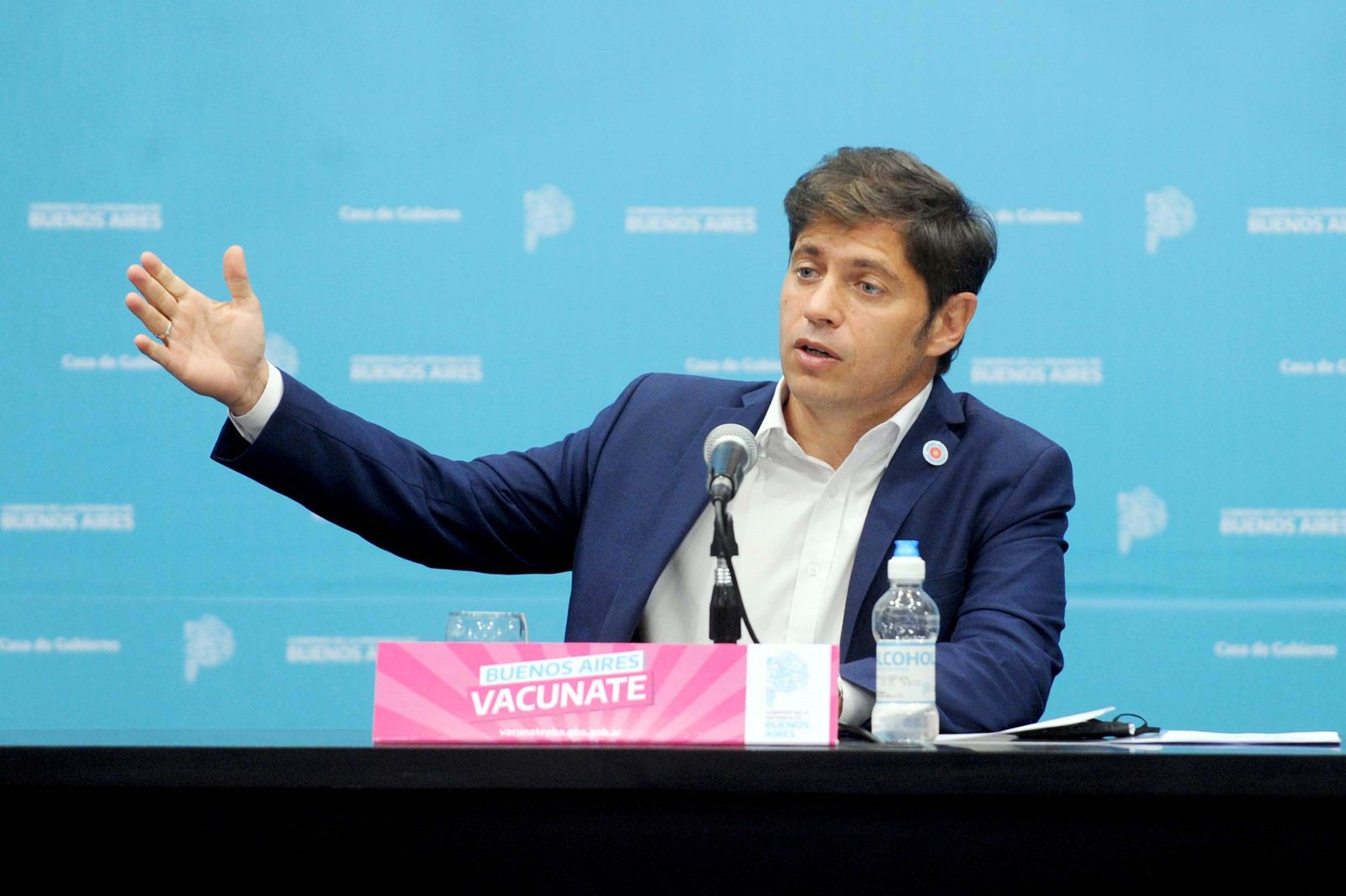 Kicillof brindará detalles de la situación epidemiológica bonaerense