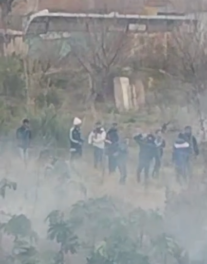 Batalla campal en desalojo de predio ocupado en Santa Catalina: vecinos preocupados pedirán que en el lugar se levante un destacamento policial o un jardín de infantes