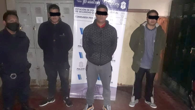 Quilmes: detienen a una banda por robo agravado y uso de arma