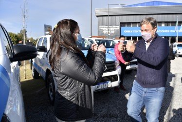 Cascallares entregó nuevos vehículos para las delegaciones municipales