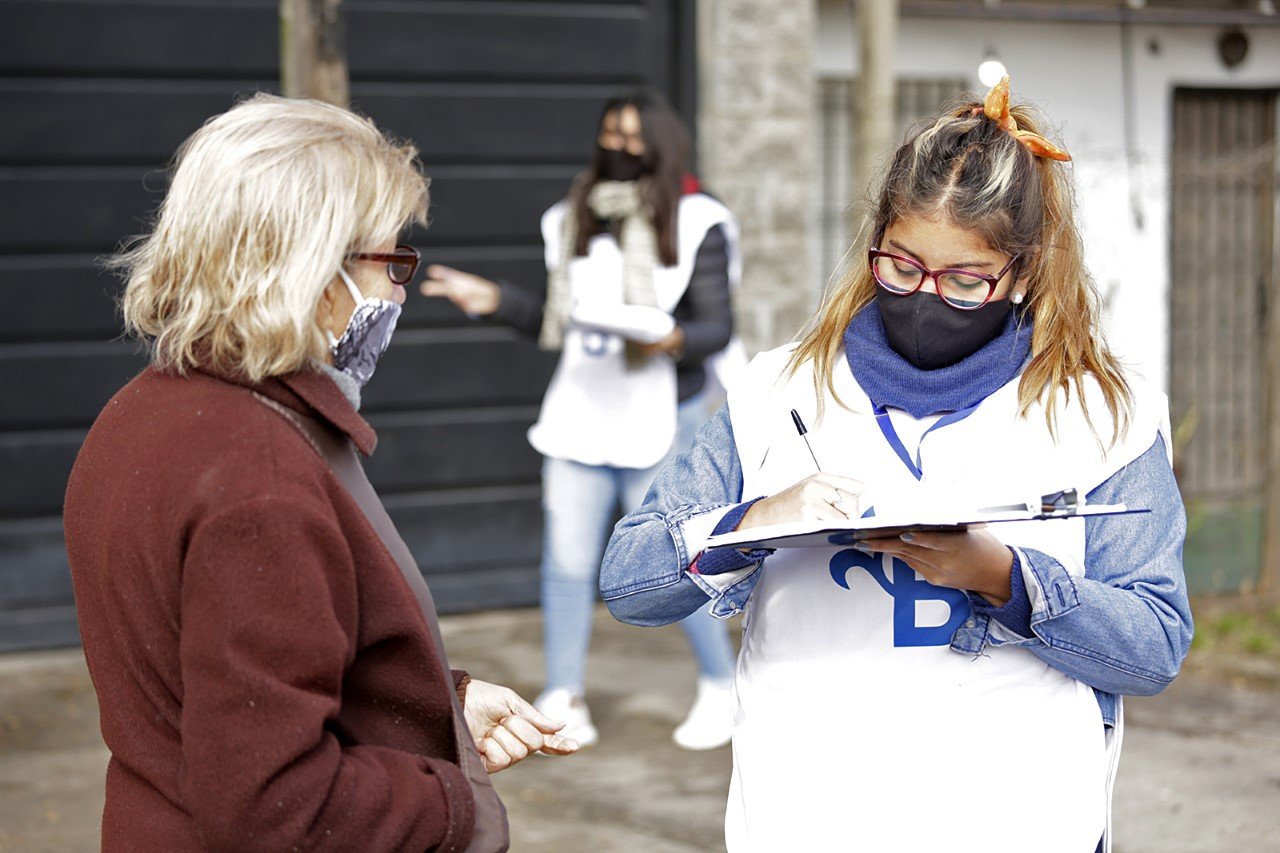 El Municipio Brown ya inscribió casa por casa a más de 60 mil vecinos en «Buenos Aires Vacunate»