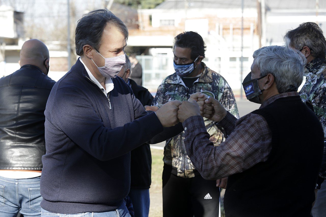 Cascallares encabezó homenaje a excombatientes en el Día de los Derechos Sobre Malvinas