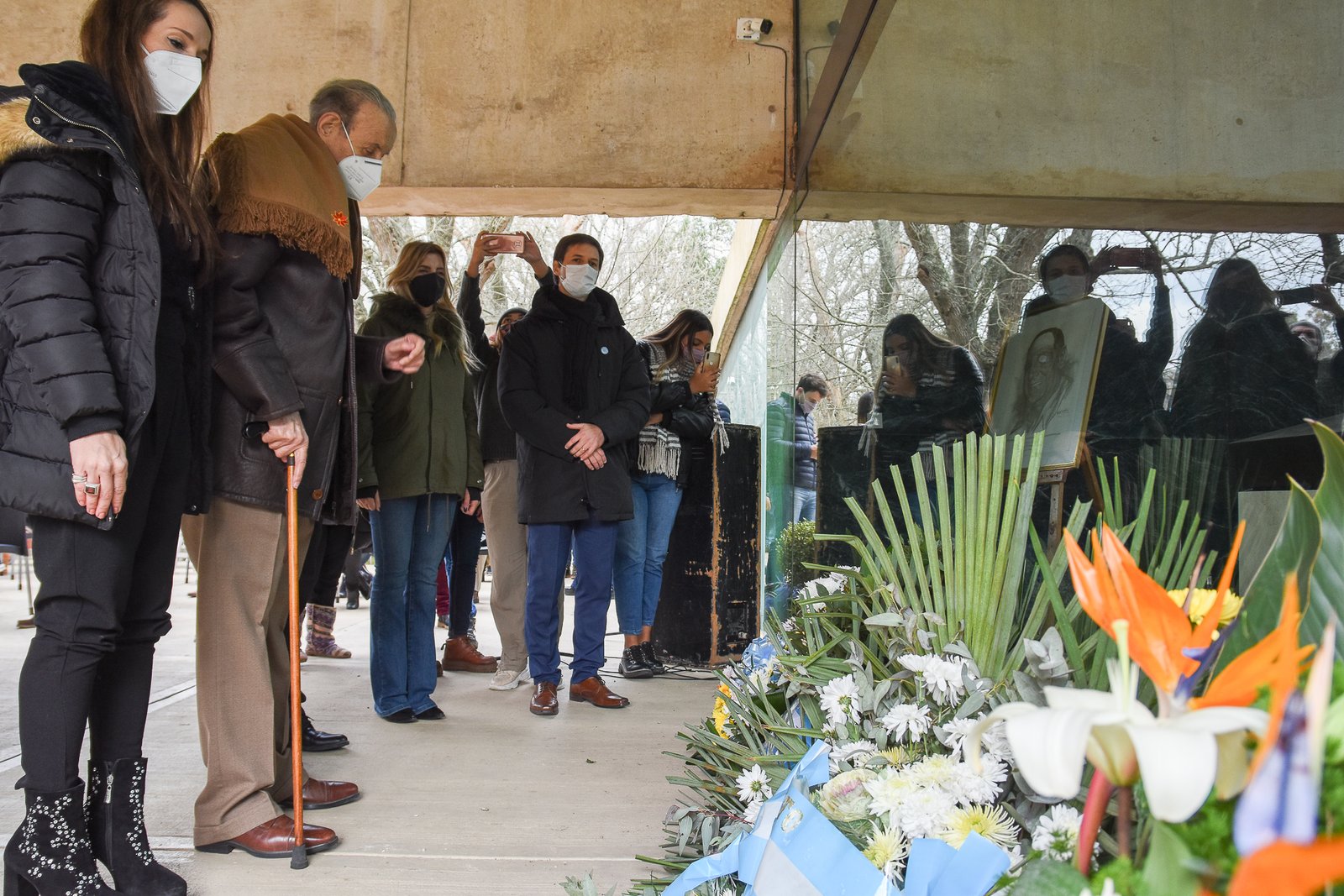 Mantegazza encabezó el acto por el 47 aniversario de la muerte de Perón en la Quinta 17 de Octubre