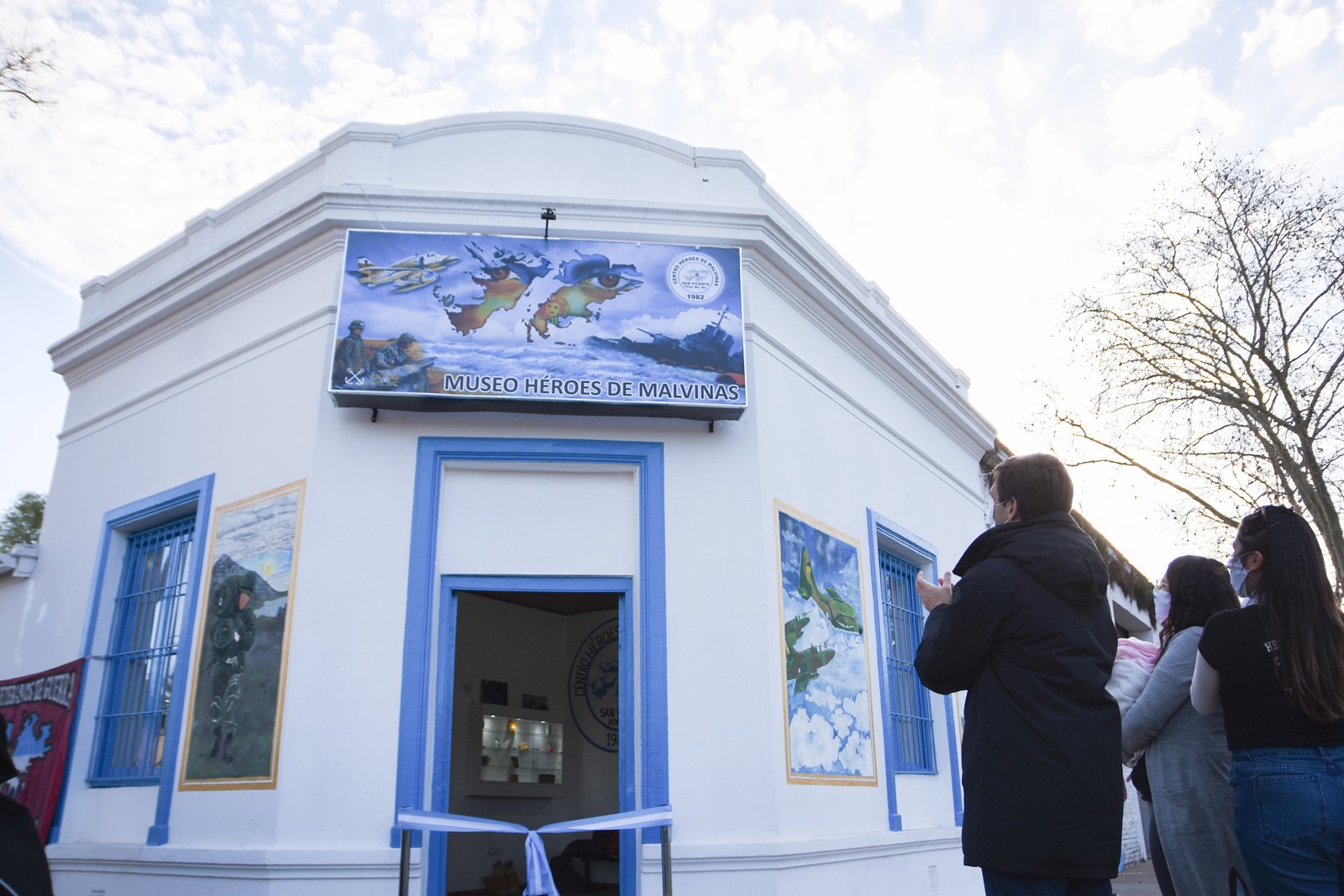 Primera etapa del Museo de Malvinas: homenajearon a un año de su fallecimiento, al ex combatiente Rubén Ramirez