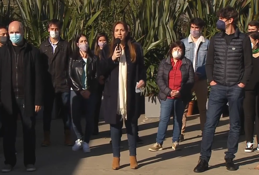 María Eugenia Vidal oficializó su precandidatura a diputada por CABA