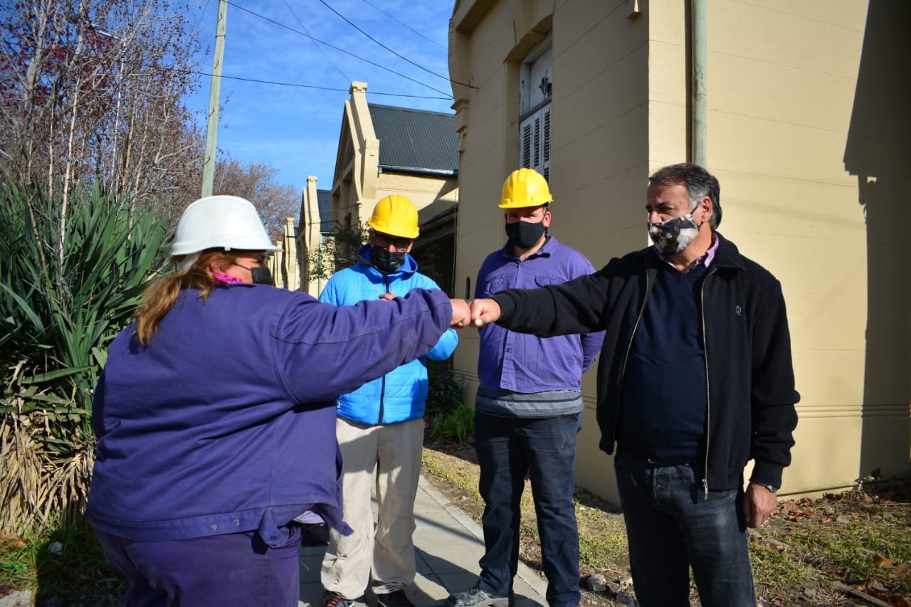 Depetri en el barrio Las Colonias de Lanús: culminó la primera etapa de las obras