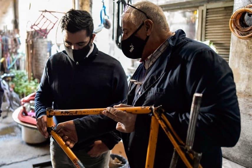 Agustín Balladares visitó pymes de Lanús: “Estamos convencidos que la mejor política de integración es la del trabajo»