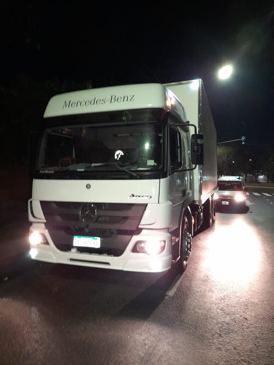 Pompeya: secuestran un camión cargado con mercadería ilegal valuada en 5 millones de pesos