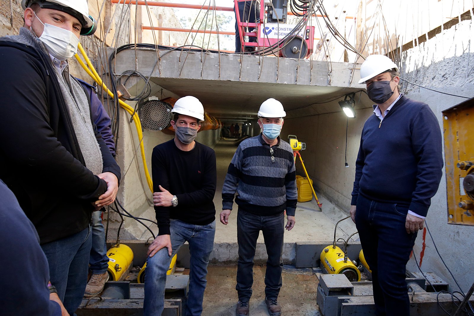 Cascallares recorrió obra hidráulica histórica que beneficia a 72 mil vecinos