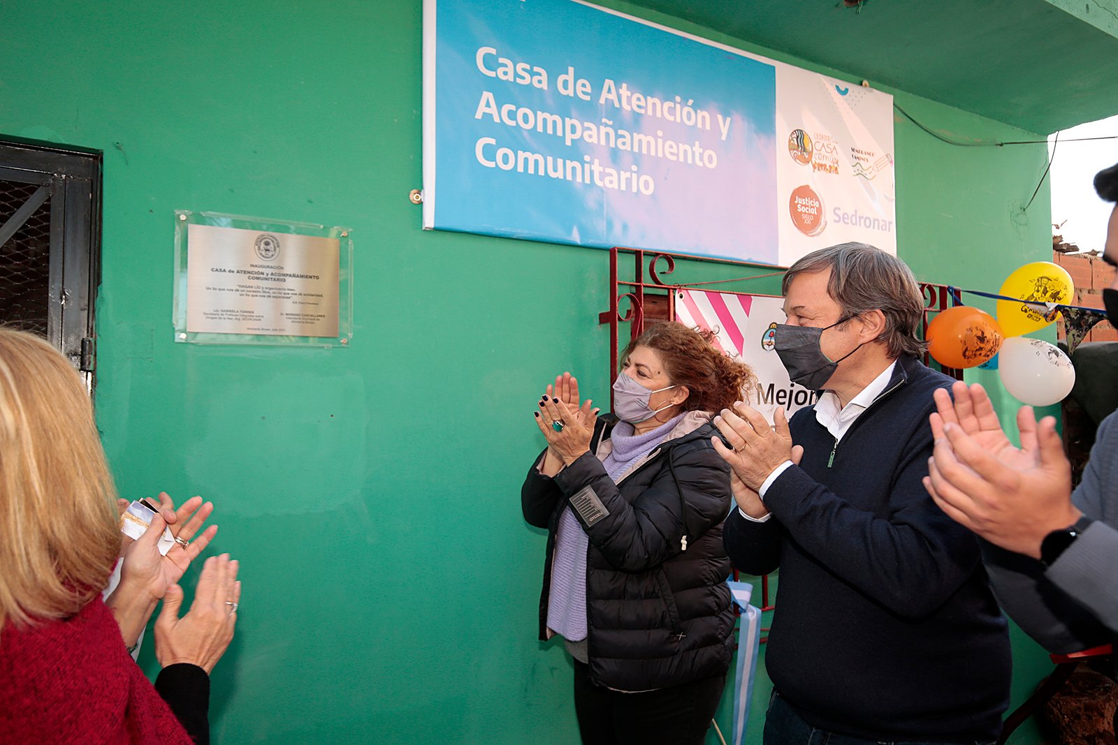 El Municipio y la Sedronar inauguraron una casa comunitaria en Rafael Calzada