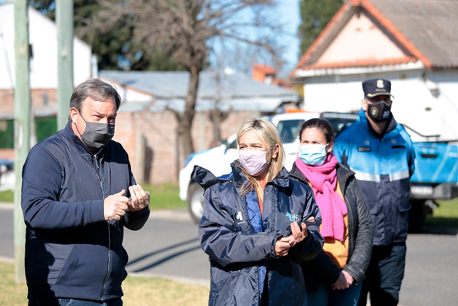 Rafael Calzada: Cascallares encabezó la presentación de alarmas comunitarias