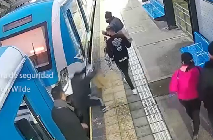 Estación Wilde: tiraron a una persona a las vías y se activó el protocolo de seguridad del Tren Roca