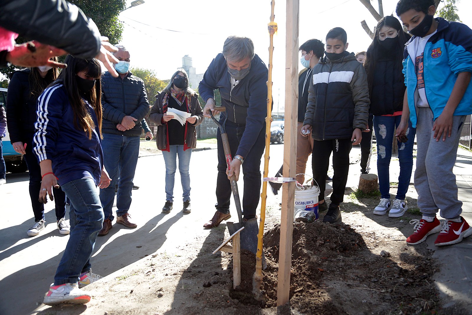 Cascallares: «Celebramos el Día del Árbol con el plan de forestación más grande en nuestro distrito»