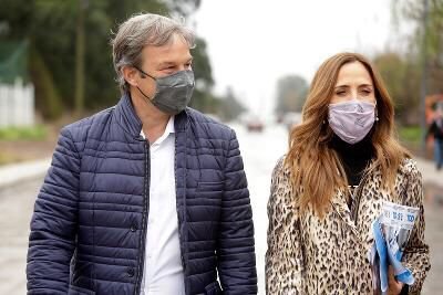 Tolosa Paz y Cascallares recorrieron la histórica pavimentación de la Avenida República Argentina