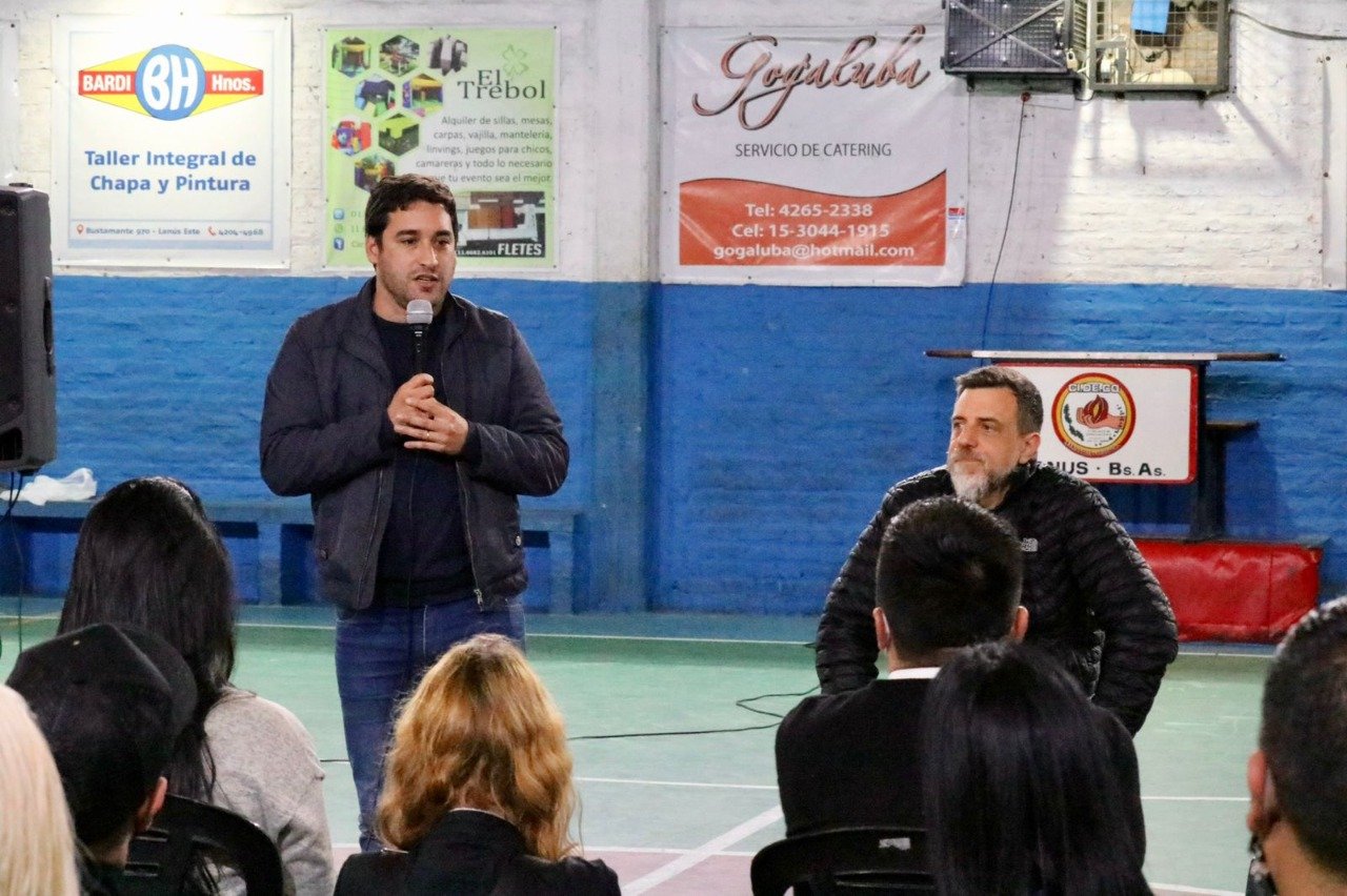 Damián Sala: «Los clubes de barrio son el corazón de Lanús»