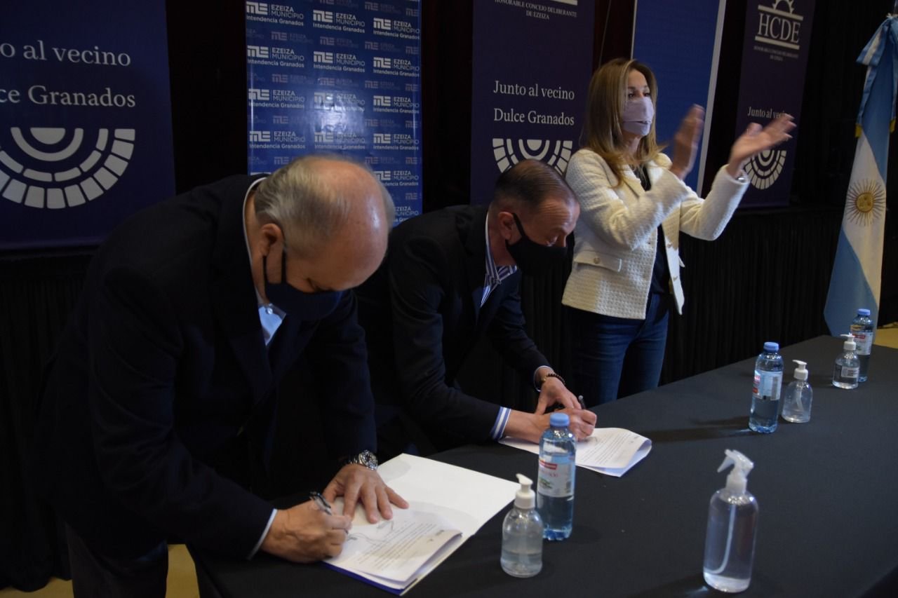 Dulce Granados: «Se firmó un convenio entre el Municipio de Ezeiza y la Dirección Nacional de Vialidad para ampliar la Ruta 205»