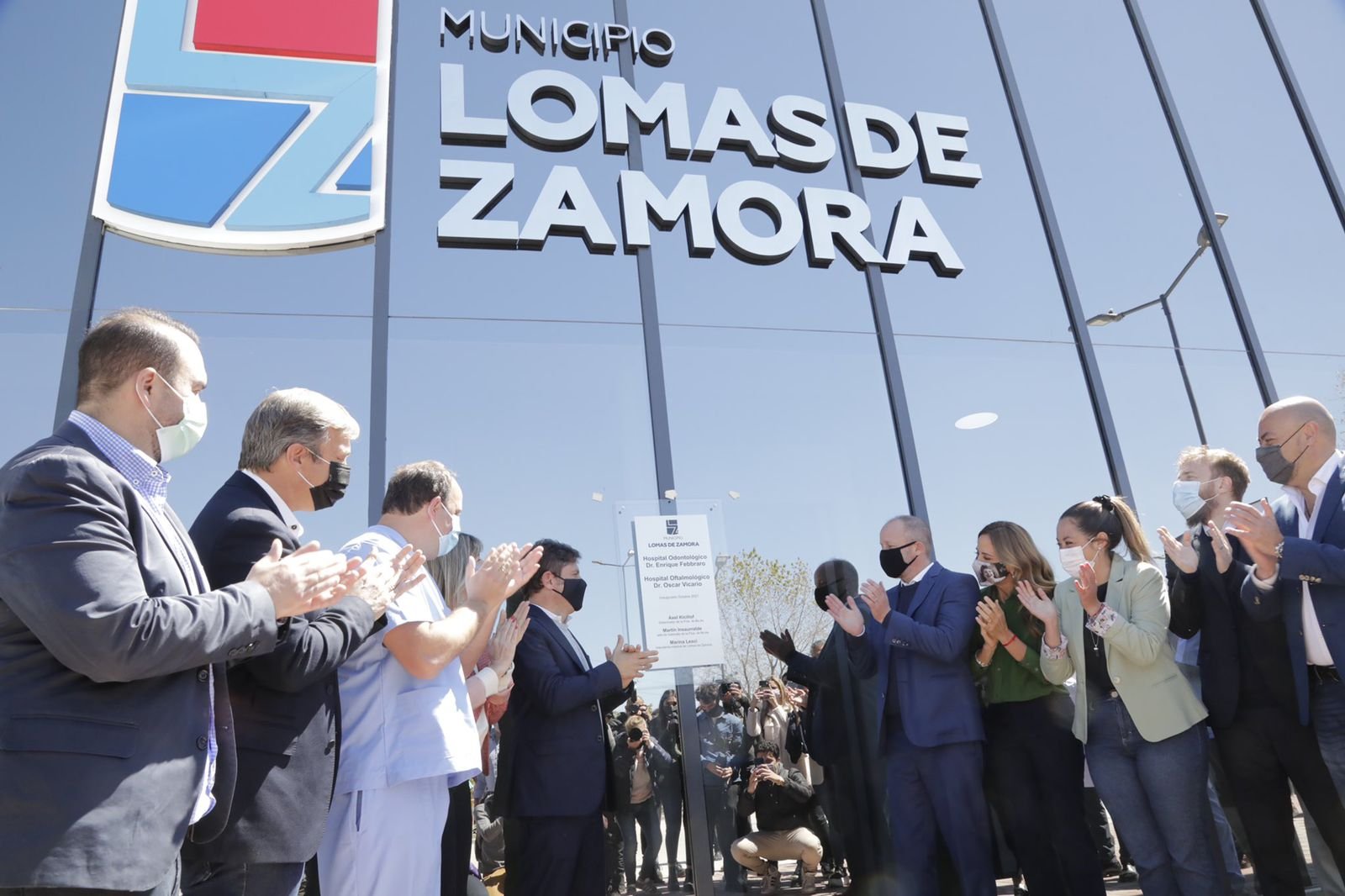 Insaurralde y Kicillof inauguraron los hospitales Odontológico y Oftalmológico de Lomas de Zamora