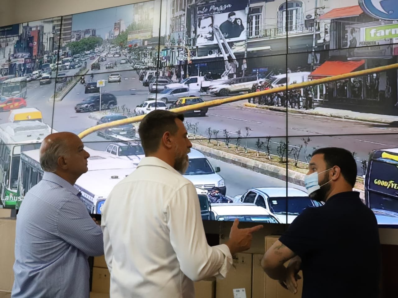 Videovigilancia de la Municipalidad de Lanús: ponen en funcionamiento la cámara número 950