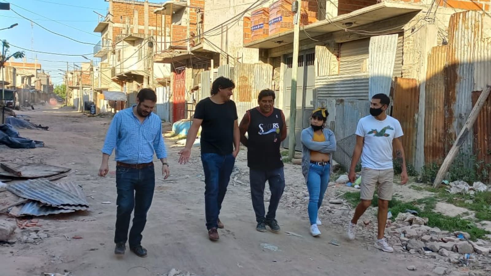 Mauro López recorrió Lomas de Zamora en el marco de la campaña que encabeza Randazzo