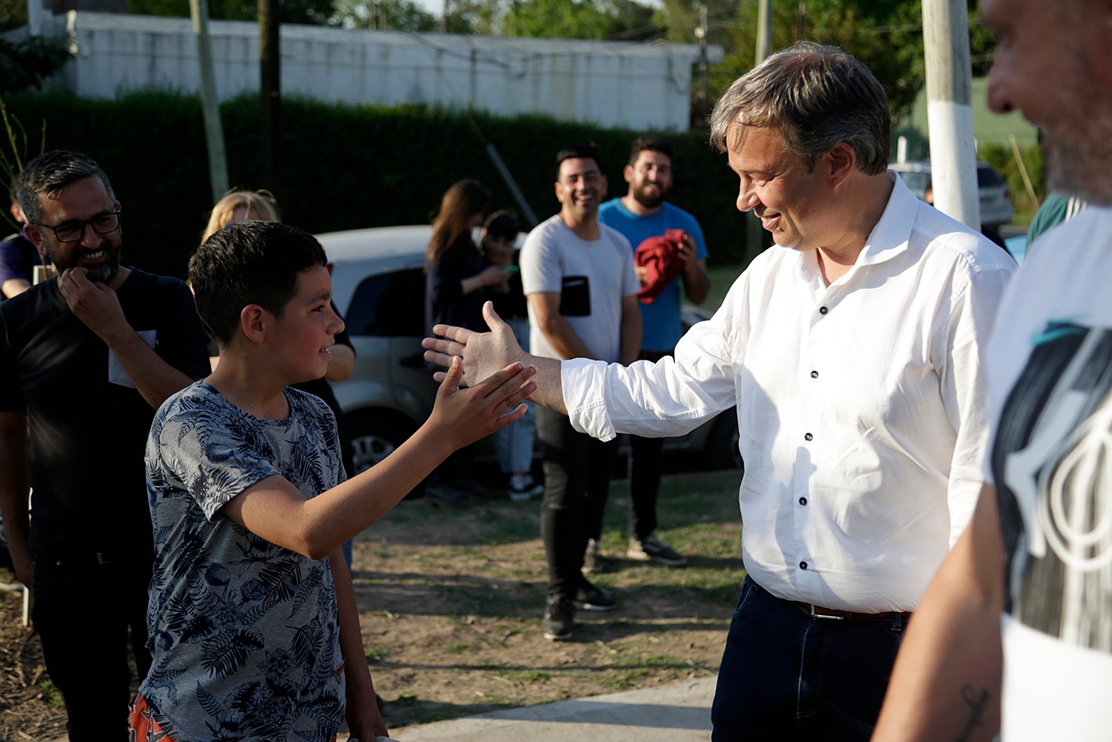 Burzaco: Cascallares recorrió un nuevo espacio público equipado por el Municipio