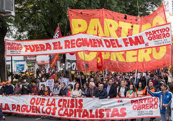 El Partido Obrero realiza esta tarde un acto en Plaza de Mayo