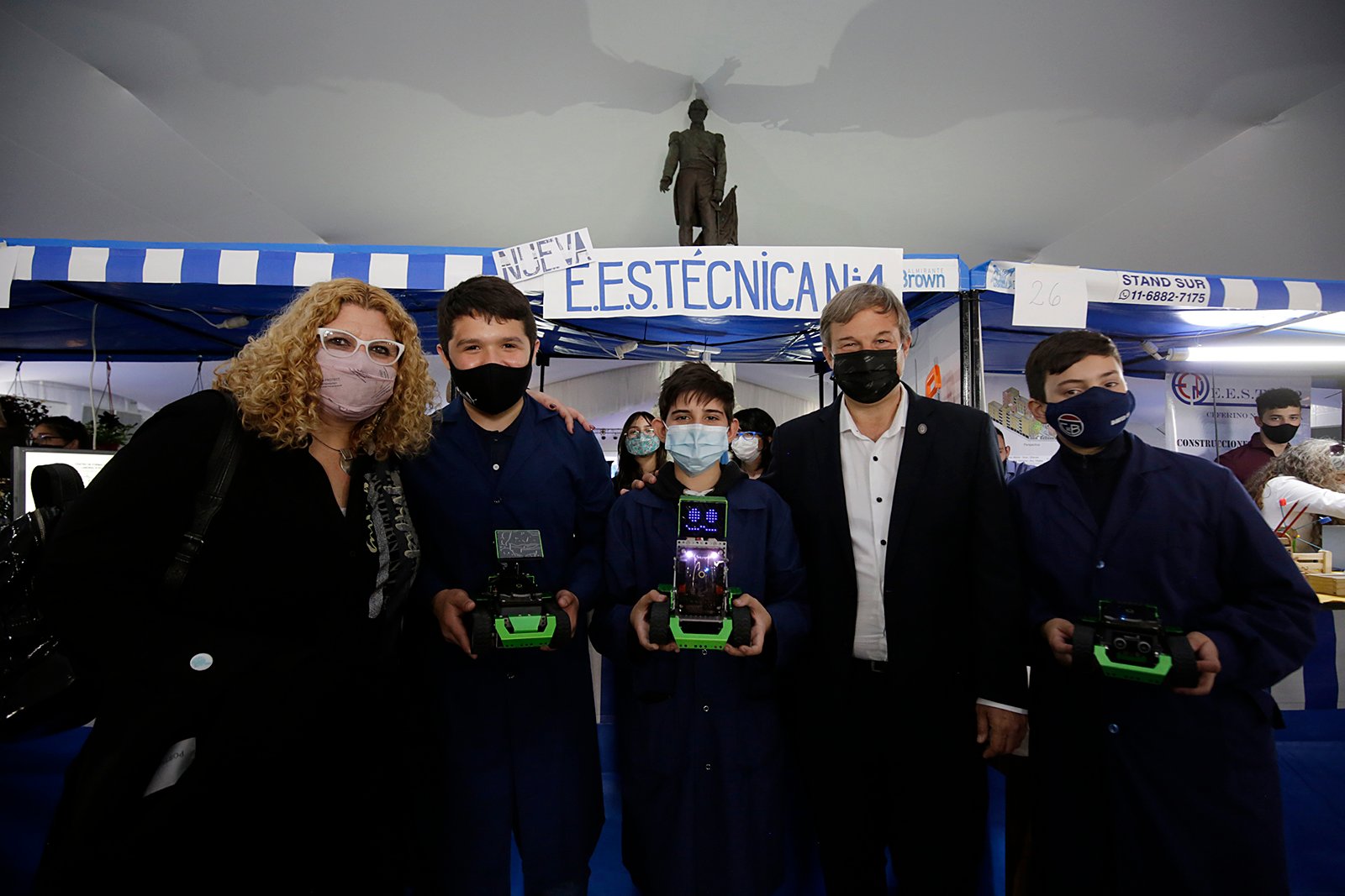 Escuelas Técnicas y de Formación Profesional bonaerenses exponen sus proyectos en Almirante Brown