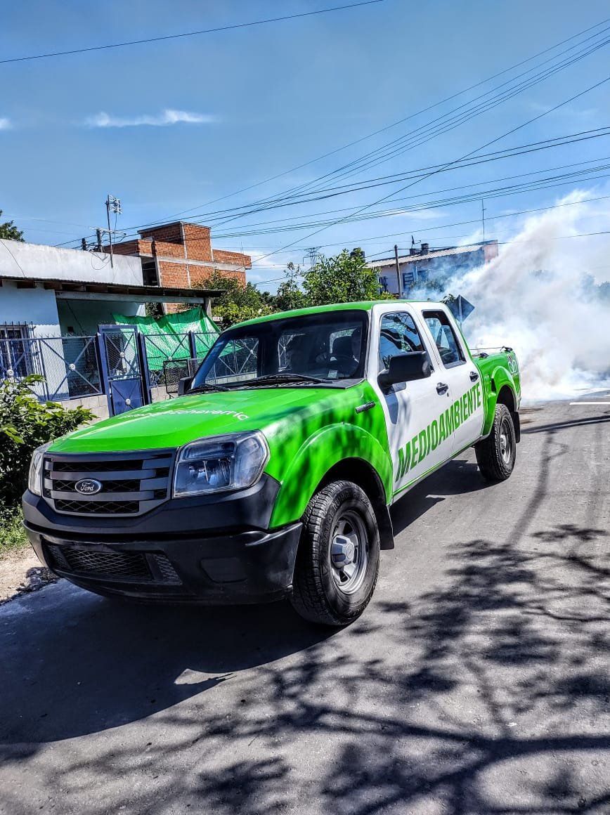 Se intensifican las tareas de fumigación en el distrito