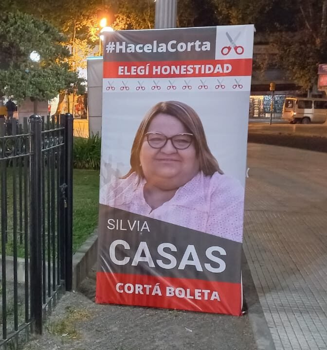 Arriesgada estrategia: salieron a pedir el corte de boleta para apoyar a la candidata de Fernando Gray