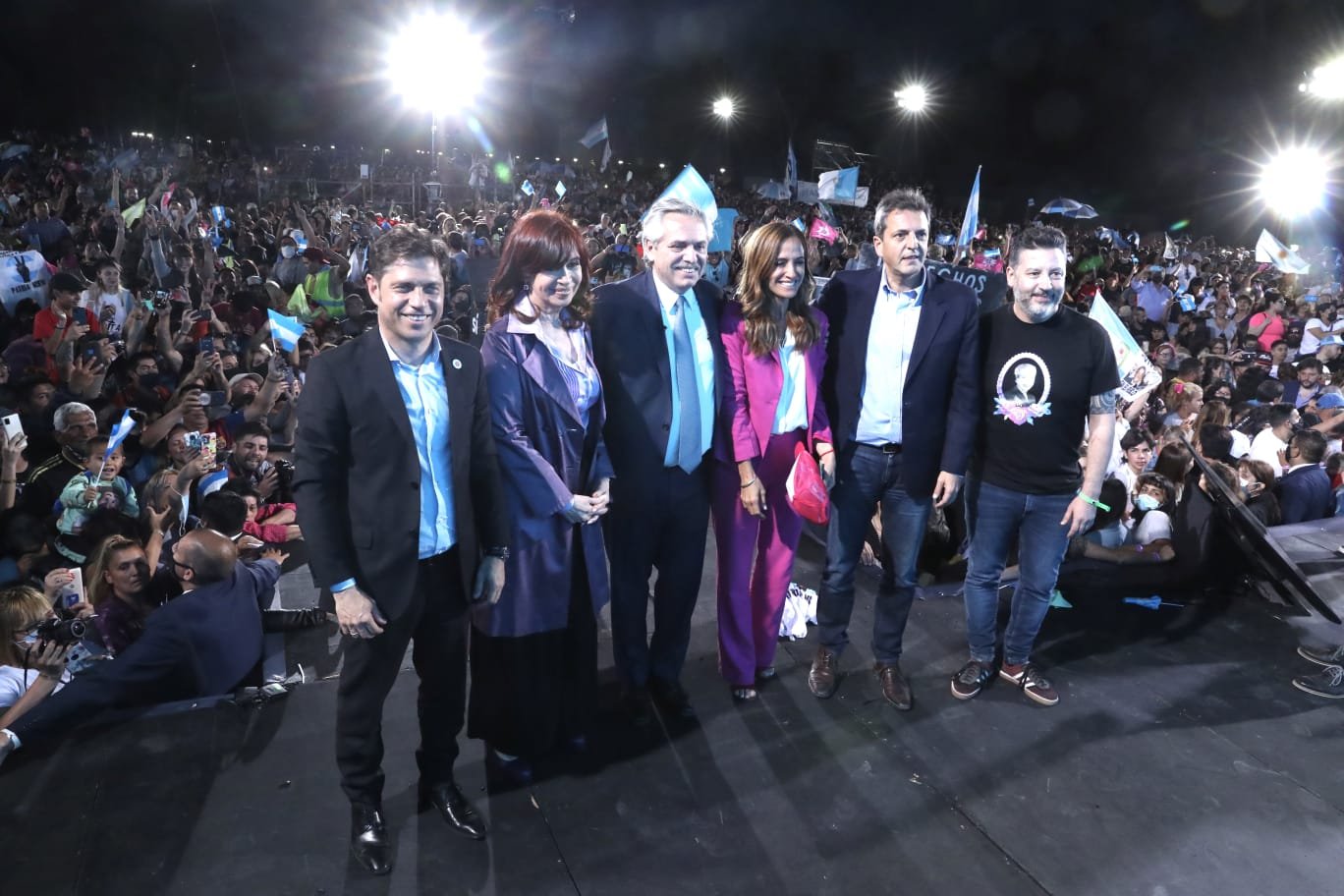 Cierre de campaña: el FdT dio muestra de unidad y llamó a «construir el sueño» de la Argentina que la sociedad «merece»