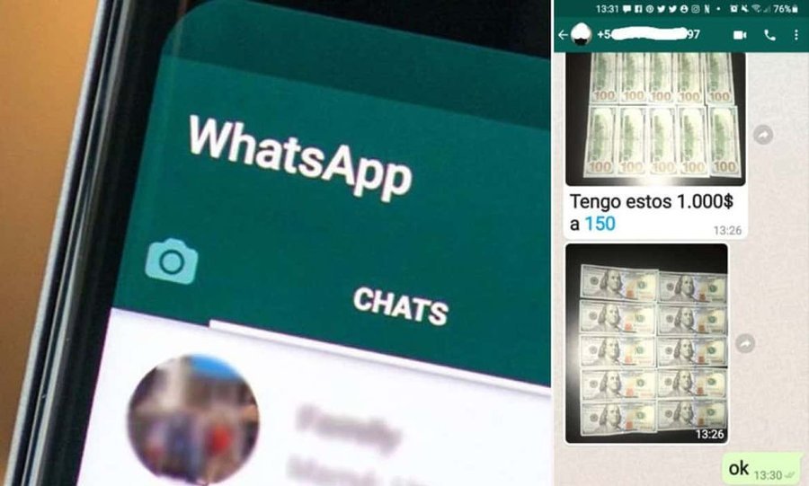 ¡Alerta! Advierten sobre el robo de cuentas de WhatsApp y la nueva estafa del dólar «cara grande»
