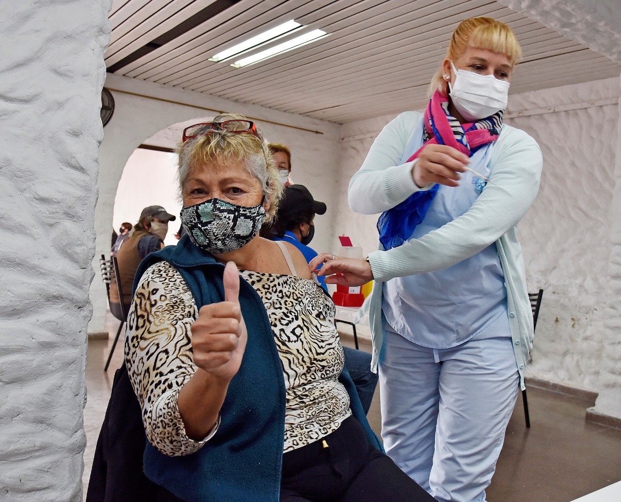 En Brown: con Vacunatorios itinerantes, aceleran la inmunización contra el Covid