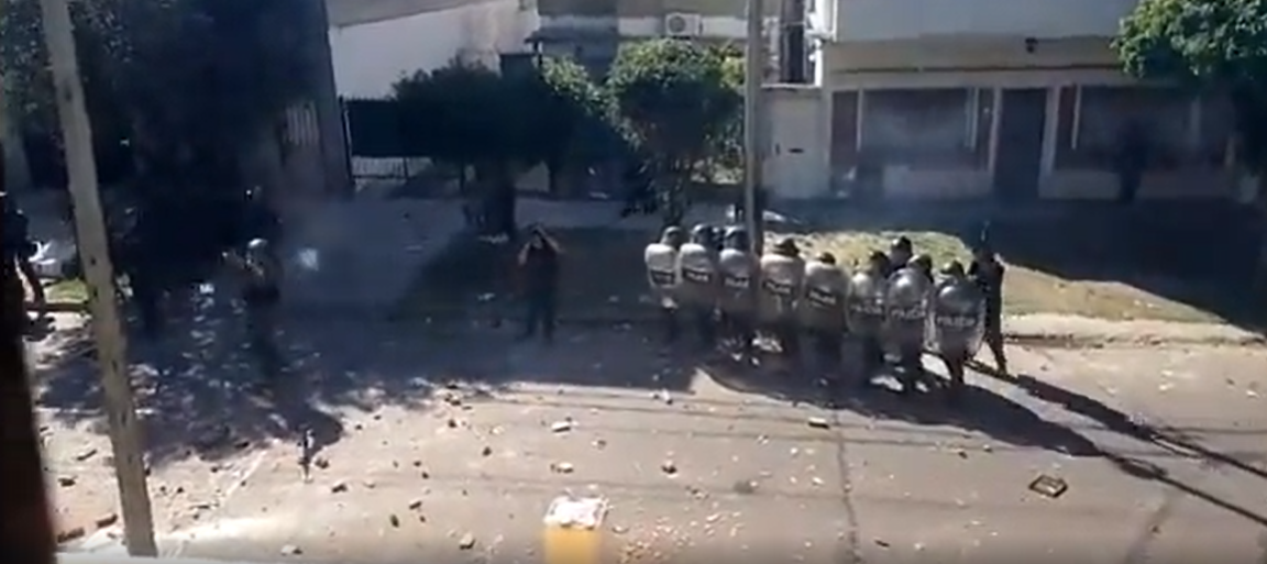 Avellaneda: tensión en el operativo de desalojo de la cooperativa Nueva Generación Limitada