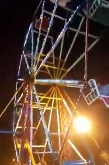 José C. Paz: cuatro heridos tras la caída de una silla en un juego de parque de diversiones