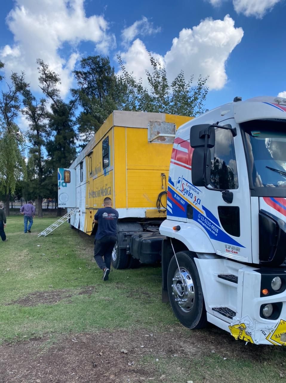 Avance que beneficia a los trabajadores: la CGT de Lomas contará con su propio tráiler de salud