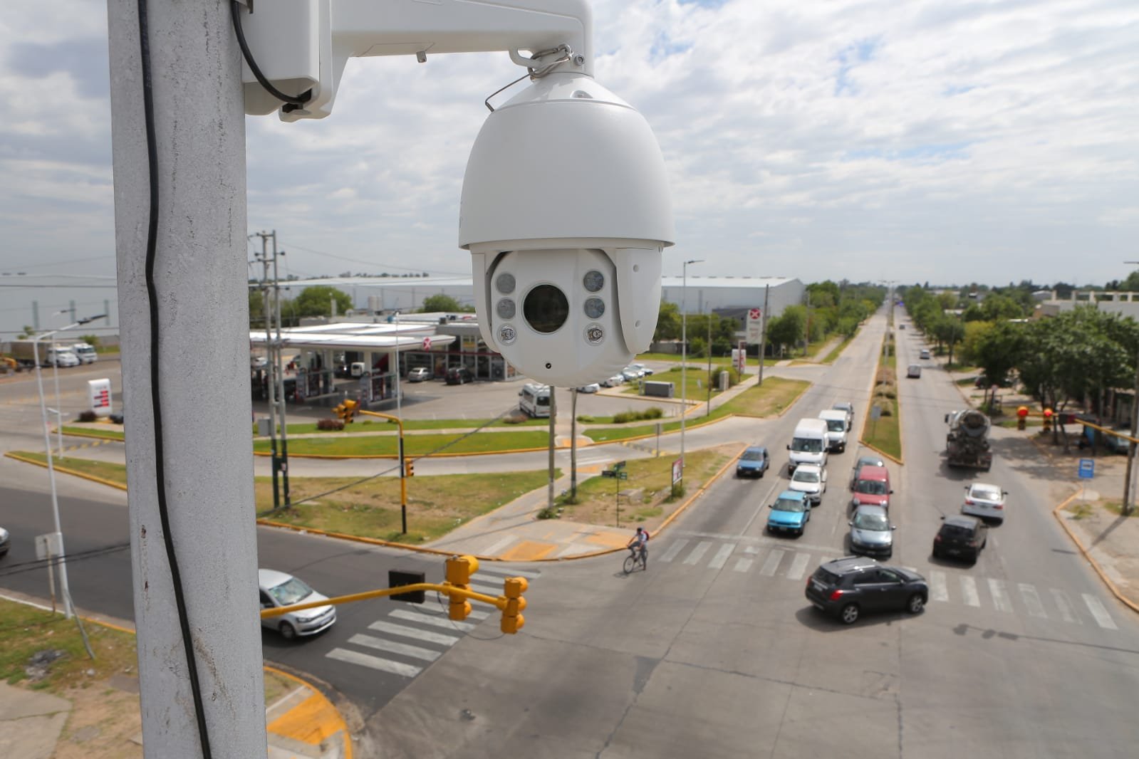 El Municipio de Echeverría sumó cámaras de seguridad en Monte Grande, El Jagüel y 9 de Abril