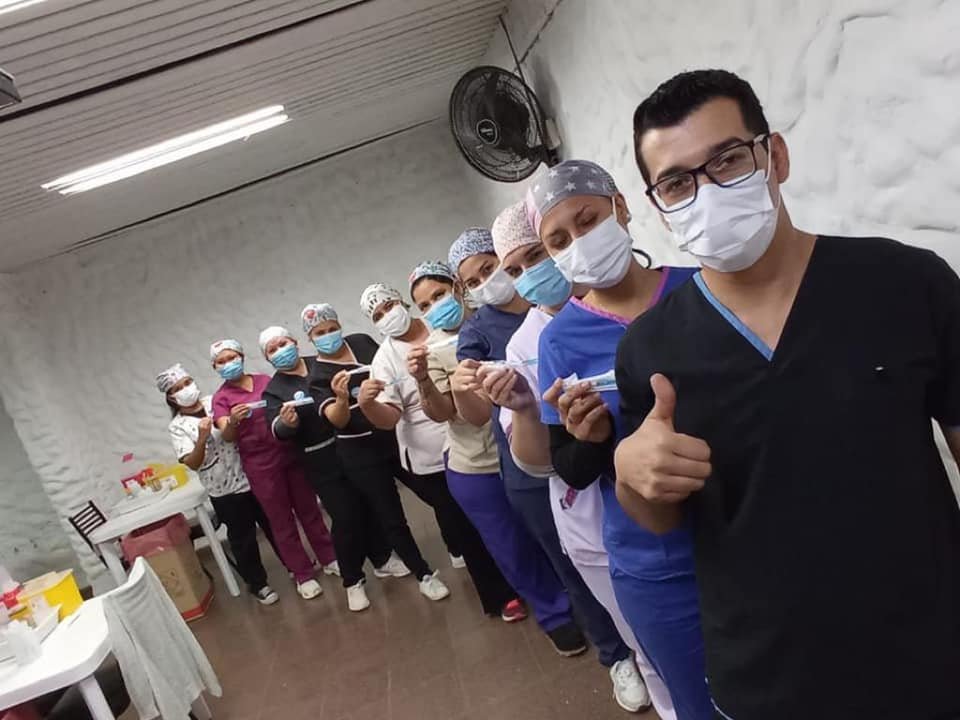 Cascallares: «Terminamos el año con un millón de dosis aplicadas en Brown»