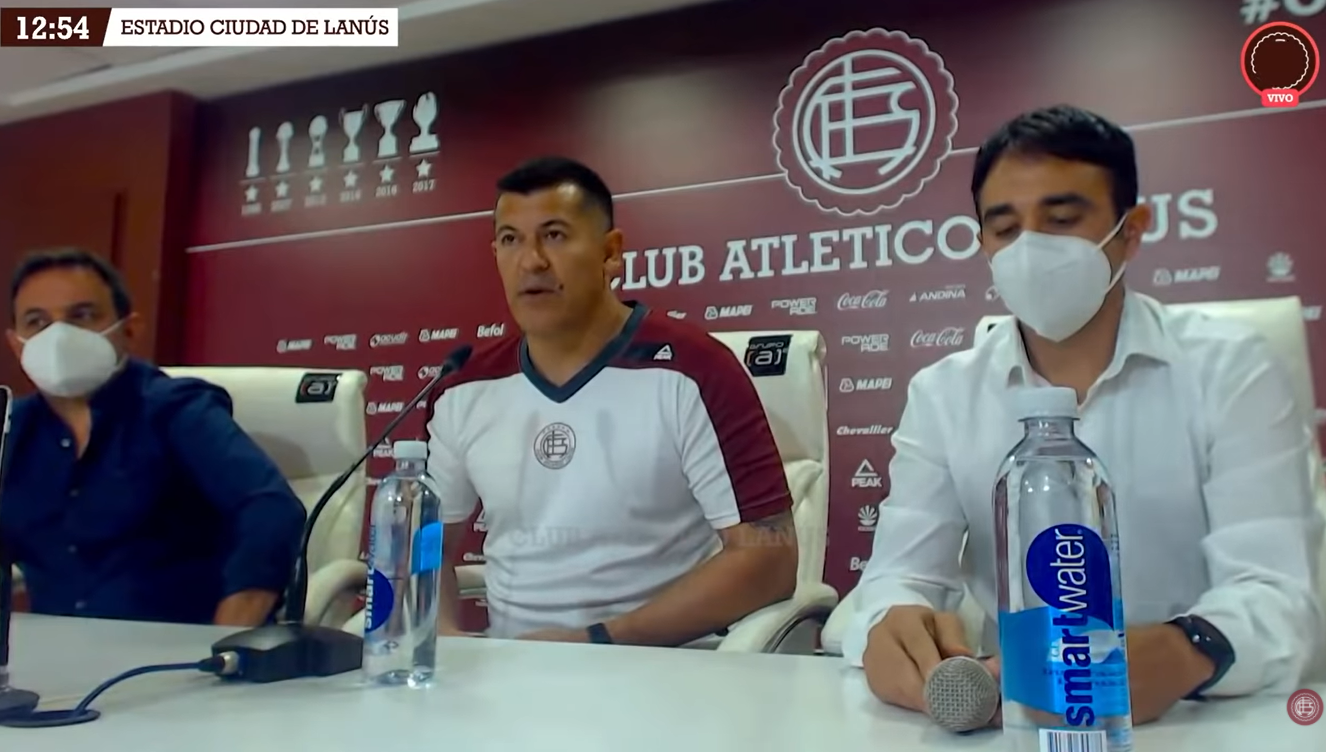 Almirón: «En Lanús me siento cómodo, me siento bien