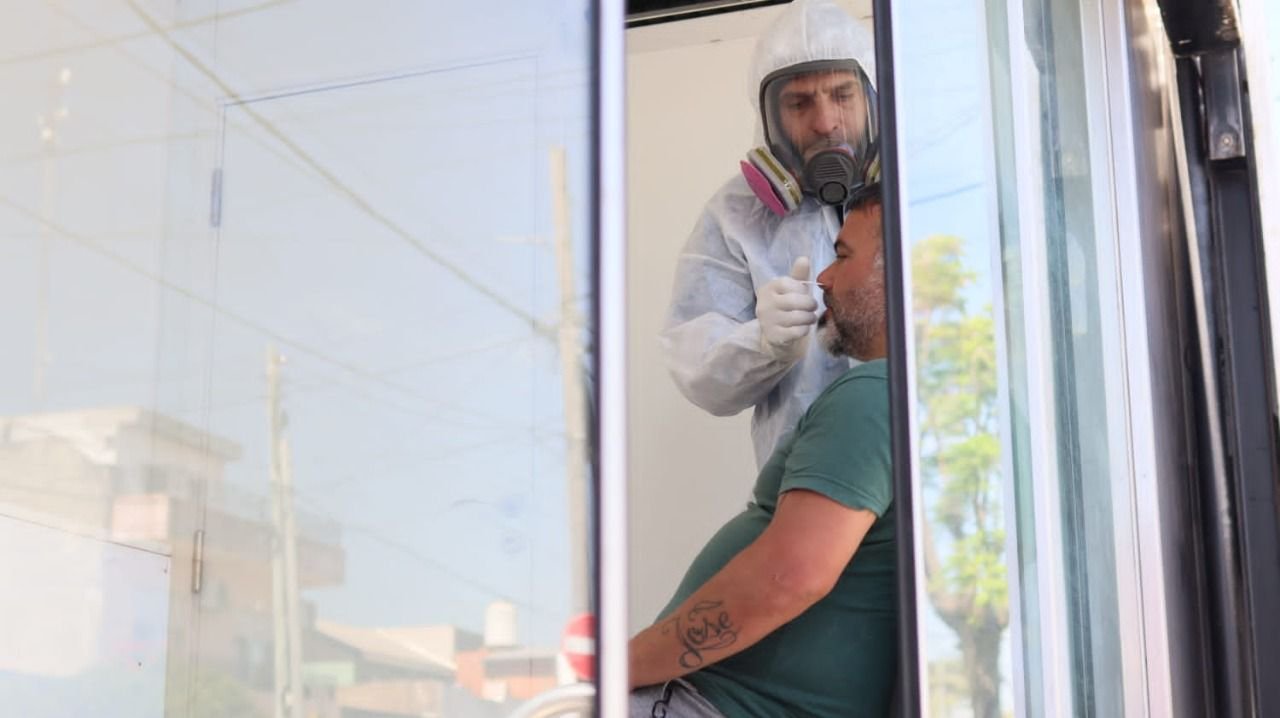 Tercera Ola: Lanús triplicó los testeos y en promedio la positividad alcanza el 42%