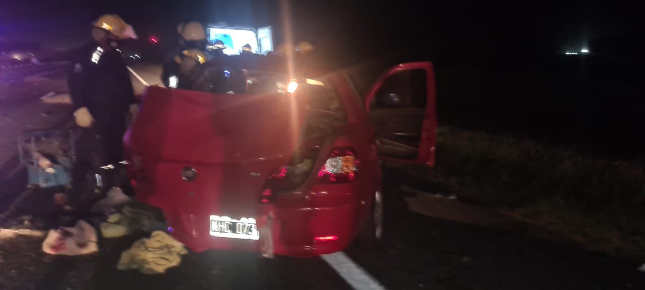Accidente en Autovía 2 altura Las Armas: choque dejó tres muertos y tres heridos