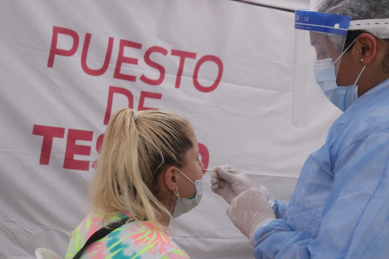 Por alta demanda, sumaron en Lanús una nueva posta de testeos Covid-19 en Remedios de Escalada