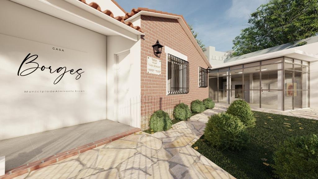 El Municipio de Brown concreta obras de puesta en valor y ampliación de la Casa Borges