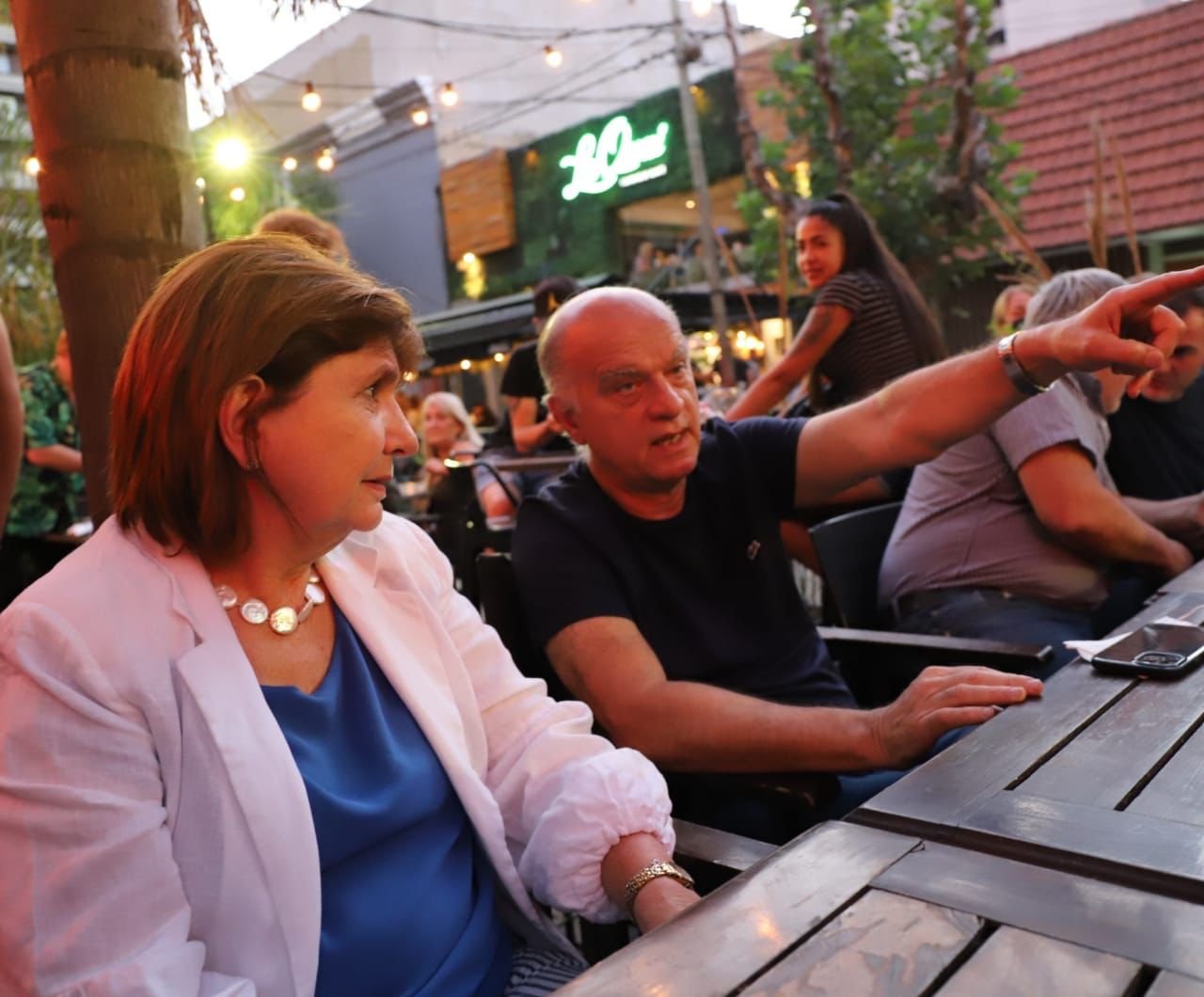 Bullrich junto a Grindetti en Lanús: “Los narcos volvieron a los barrios y tenemos que arrancar de cero”