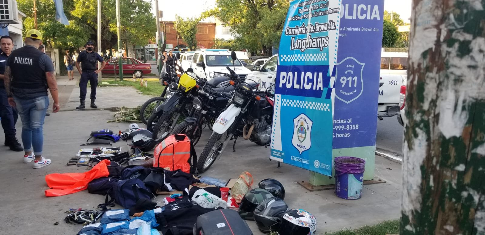 Longchamps: luego de una persecución, dan con motochorro de 15 años