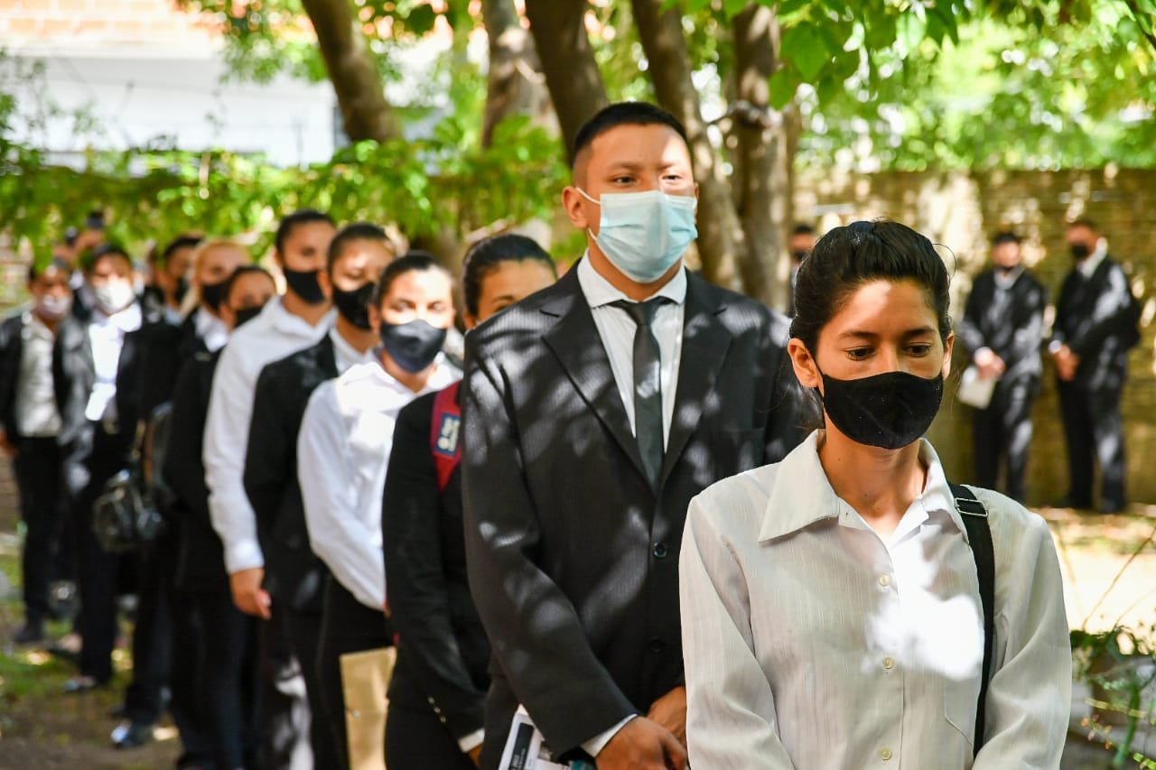 San Vicente: más de 300 aspirantes rindieron el examen de ingreso a la Policía Bonaerense
