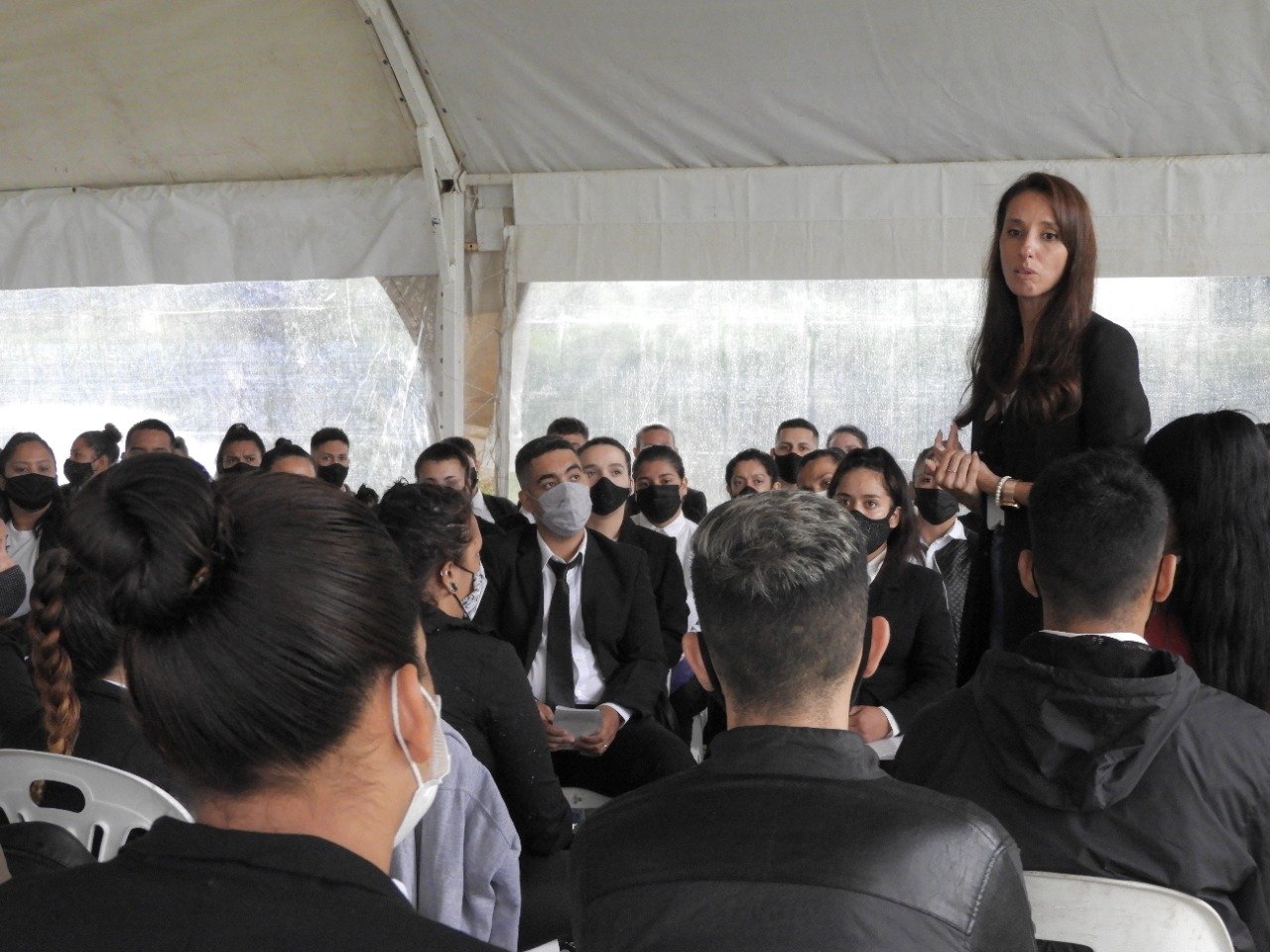 Lanús: se realizó una reunión informativa para el ingreso a las escuelas de Policía de la Provincia