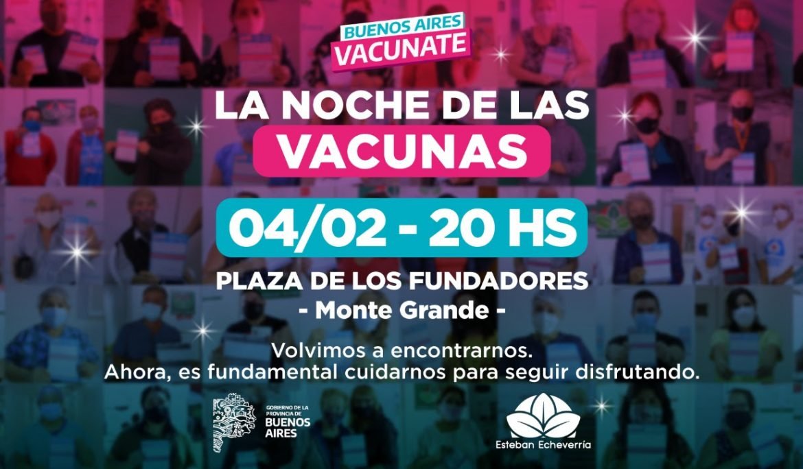 Avellaneda, Brown, Berazategui, Echeverría, Ezeiza, Lanús, Lomas, entre otros 100 puntos: se realizará hoy «la noche de las vacunas»