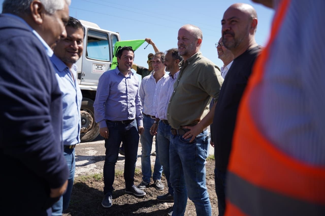 Insaurralde visitó San Pedro y Baradero junto a Nardini