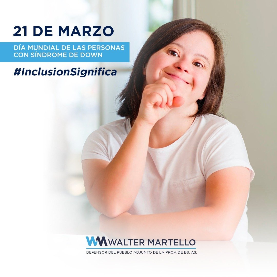 “Debemos avanzar en la efectivización de los derechos de niñas, niños y adolescentes con síndrome de Down”